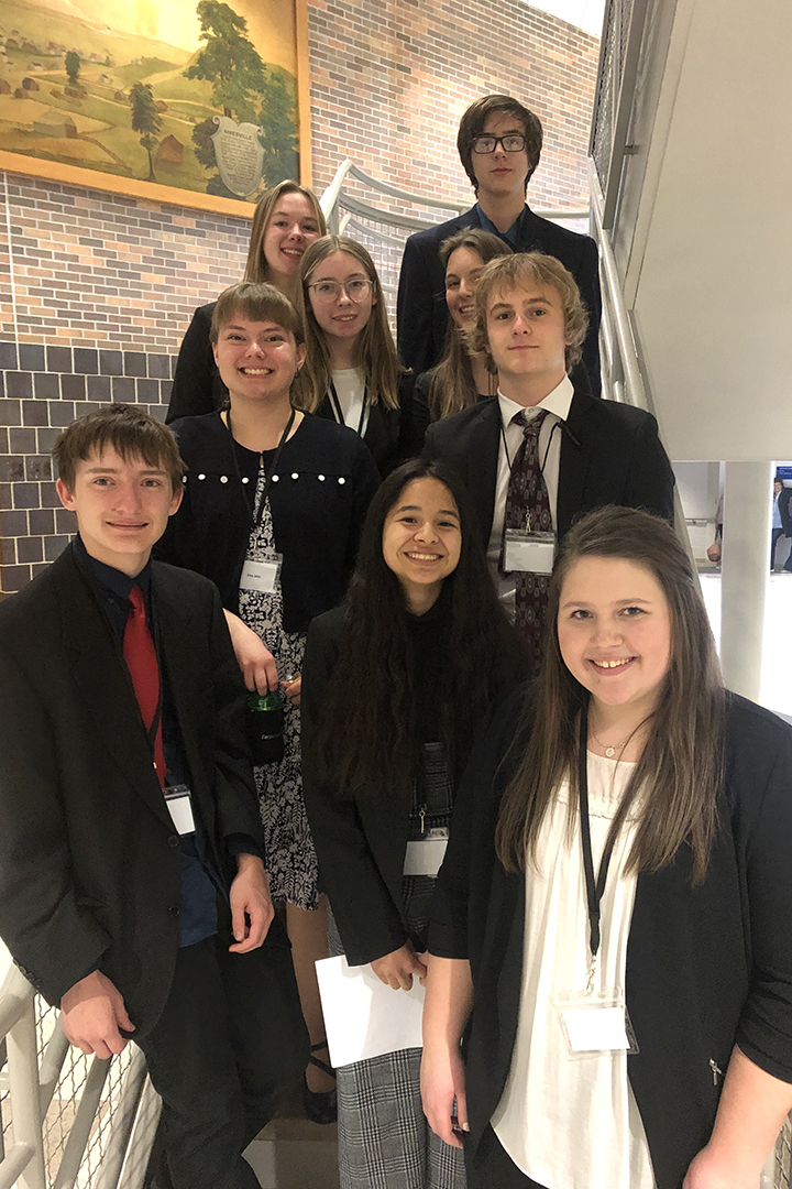 Mock trial team competes in regionals Lyon County Reporter Online